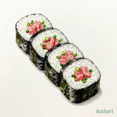 上ねぎとろ巻1本
