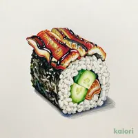 あなごキュウリ巻