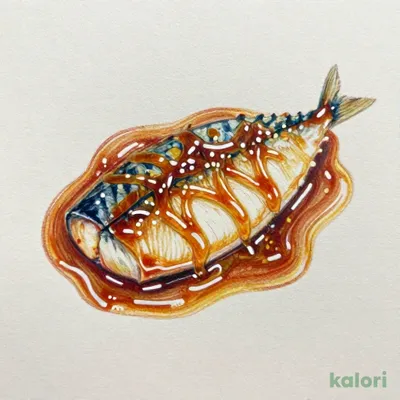 Mackerel Simmered in Miso