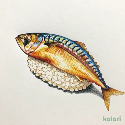 Cured Mackerel Sushi (1 pc)