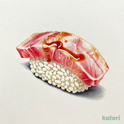 Marinated Albacore Tuna Sushi (1 pc)