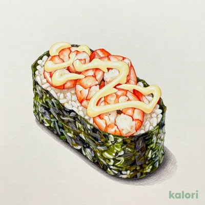 Shrimp Mayo Sushi (1 pc)