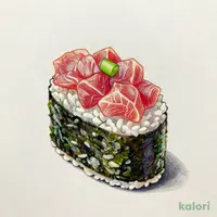 トロ鉄火手巻(ﾈｷﾞ無)