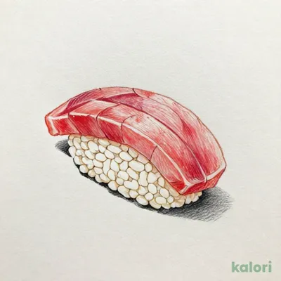 Tuna and Squid Sushi (1 Serving)
