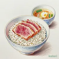 ランチマグロ丼セット