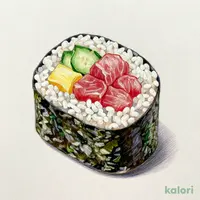 Medium Fatty Tuna Thick Roll