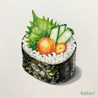 梅しそキュウリ巻
