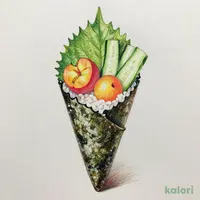 梅しそキュウリ手巻