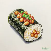 Plum & Natto Hand Roll (with Green Onion)
