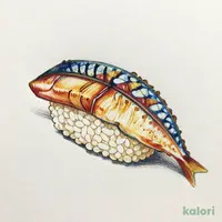 炙りしめさば(1貫)