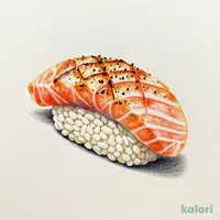 炙りトロサーモン(1貫)