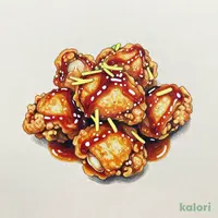 竜田揚げ5ｺ(ﾎﾟﾝ酢)