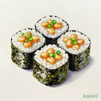 Natto Rolls (3 pcs) with Green Onion