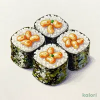 納豆巻3本(ﾈｷﾞ無)