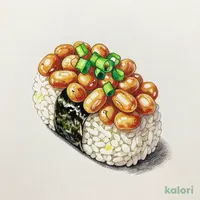 納豆軍艦(ネギ有)