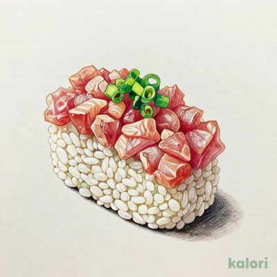 Evening Special Fatty Tuna Roll Bowl Set