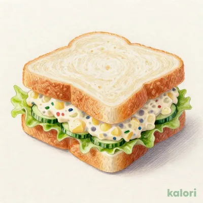 たっぷり野菜ポテトサラダサンドウィッチ