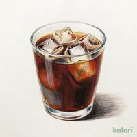 トラジャブレンドアイスコーヒー