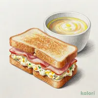 ハムタマゴトースト