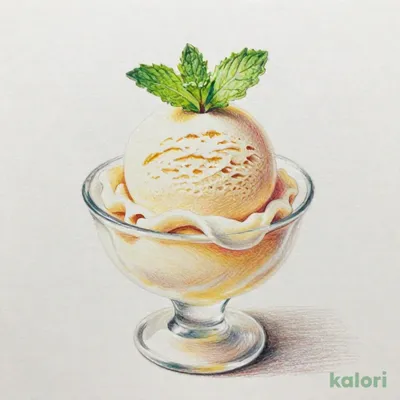 バニラアイス