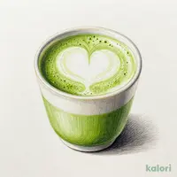 天空の抹茶ラテ