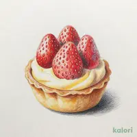 苺のタルト
