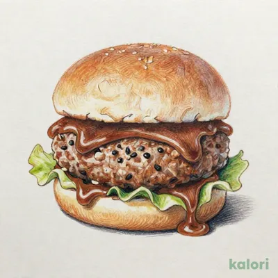 ハンバーグサンド