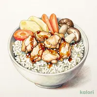 Takikomi Gozen (Seasoned Rice Mix), Chicken and Vegetables