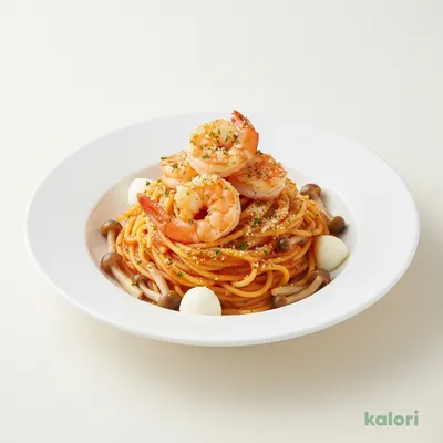 Generous Shrimp and Mozzarella Cheese Tomato Cream