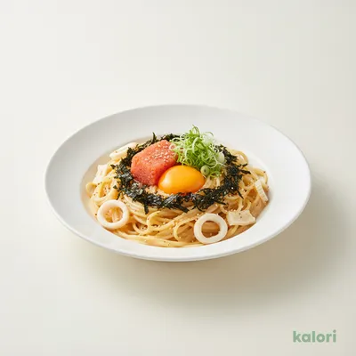 Cod Roe, Yuba, and Mozzarella Cheese Carbonara