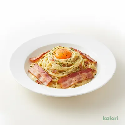 Camembert Cheese and Crispy Bacon Carbonara