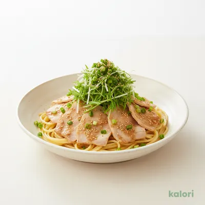 Pork Shabu and Generous Vegetables with Sesame Sauce