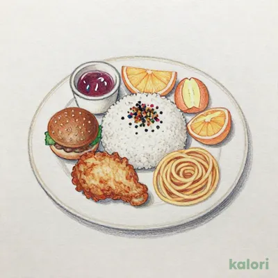 お子様ランチ（ふりかけご飯）