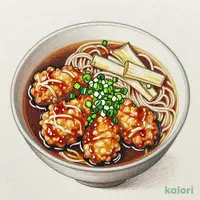 から揚げユーリンチ風とらーめんのセット（みそ）