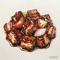 たっぷり黒酢酢豚