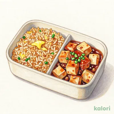 マーボー豆腐（辛口）＆チャーハン弁当