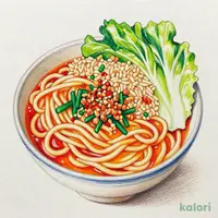 レタスチャーハンとらーめんのセット（タンタンめん）