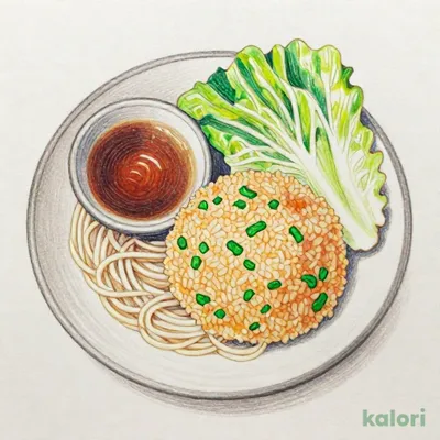 レタスチャーハンセット（ざるらーめん）