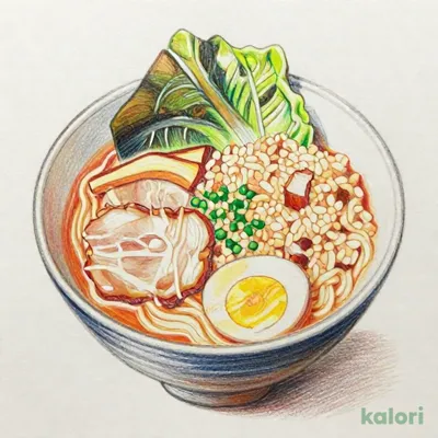 レタスチャーハンセット（旨辛とんこつ）