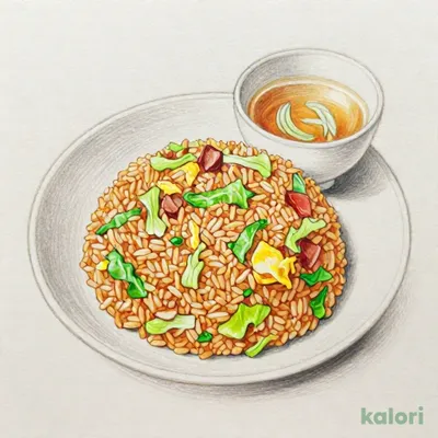レタスチャーハン（スープ付）