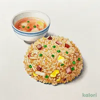 五目チャーハンセット（旨辛みそ）