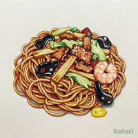 五目焼きそば（からし付）