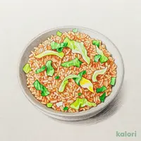半チャーハン（レタス）（スープなし）