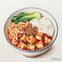 四川風マーボーセット（タンタンめん）