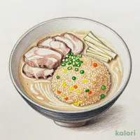 新満腹セット（五目チャーハンととんこつらーめん）