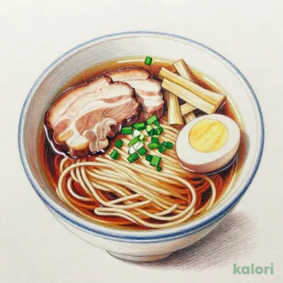 普通のらーめん