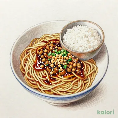 汁なし担々麺 小ライス付