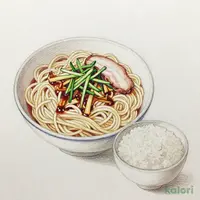 油そば 小ライス付