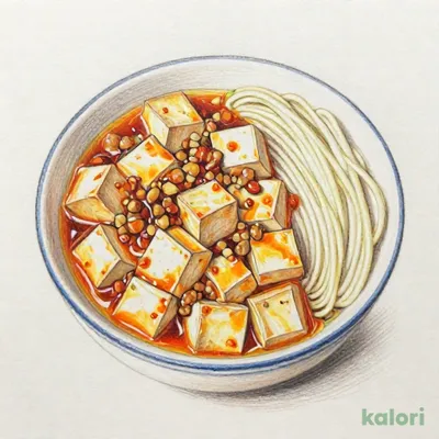 甘口マーボーセット（ざるらーめん）