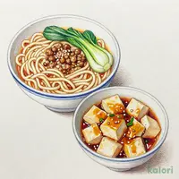 甘口マーボーセット（タンタンめん）